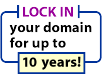  Register or Transfer your Domain Name NOW! 